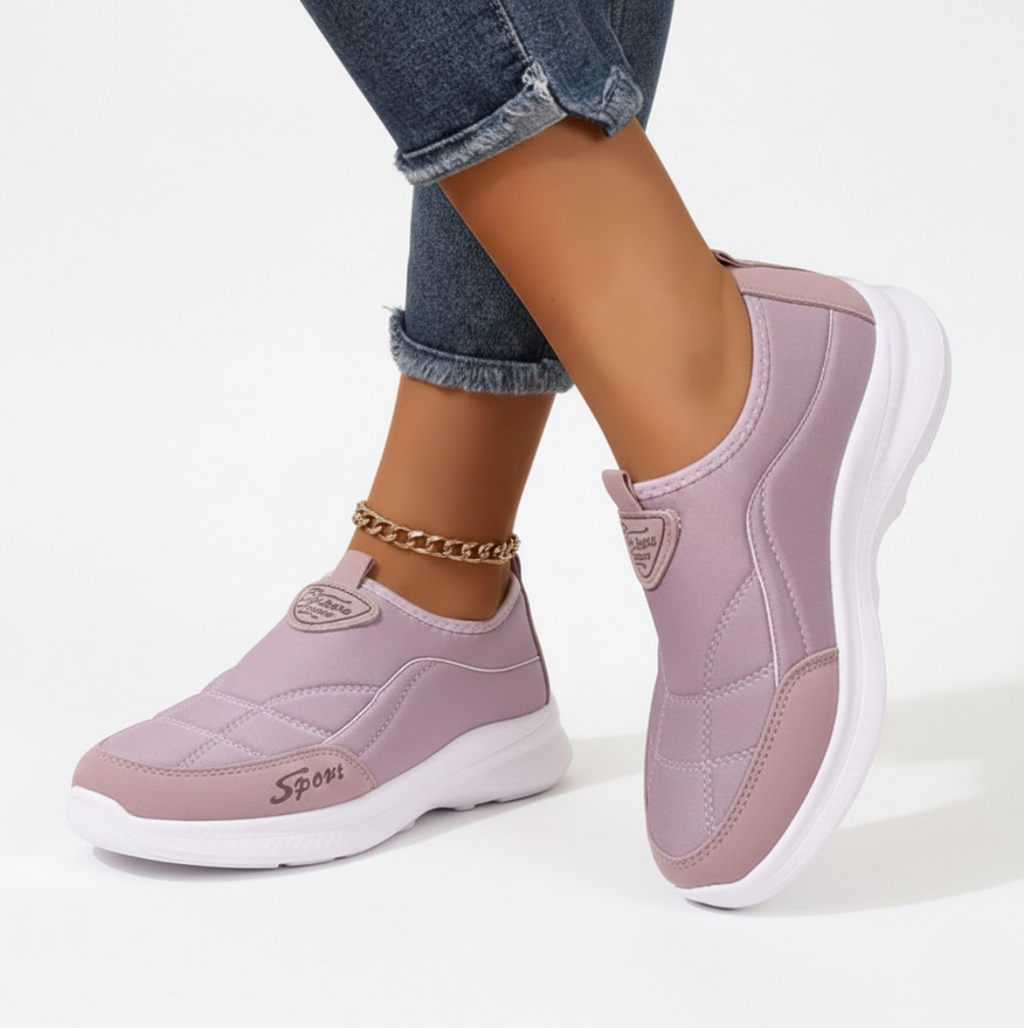 Sarah | Elastiske slip-on-sneakers