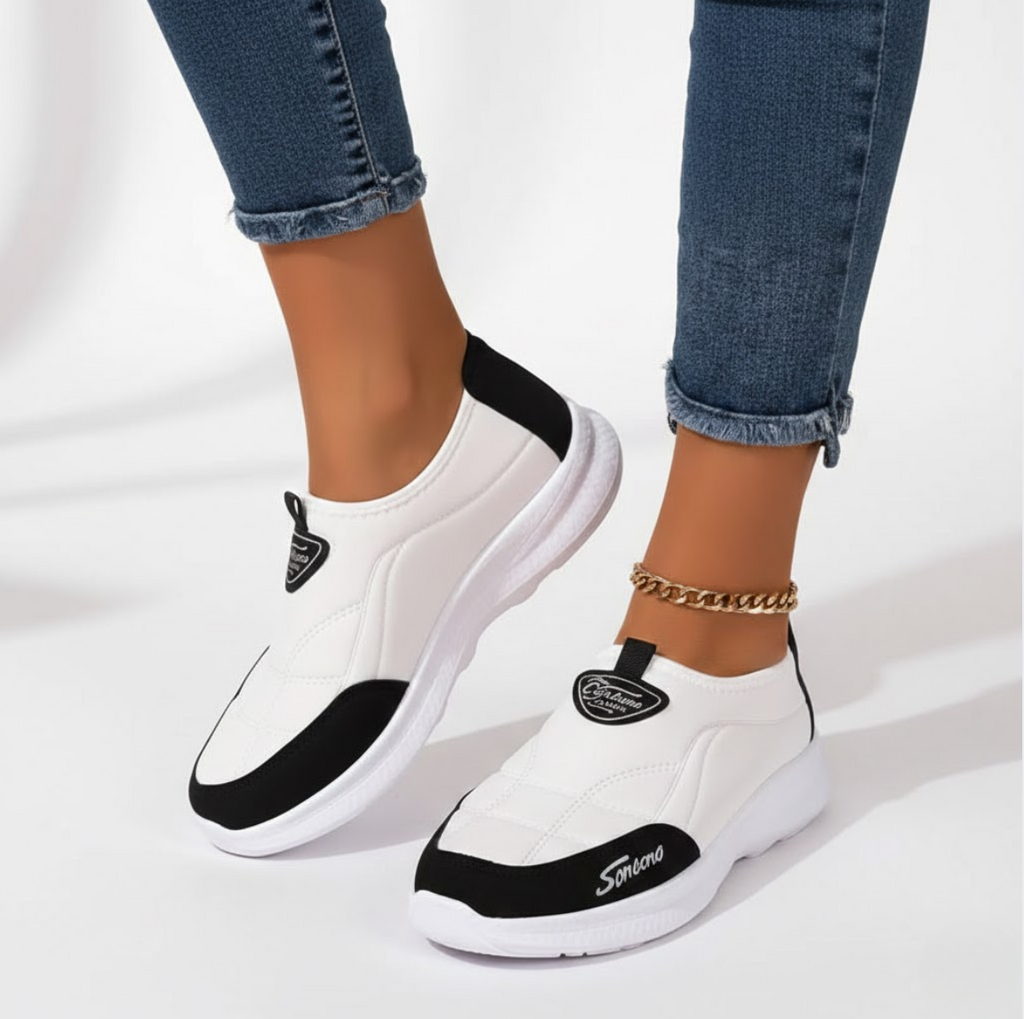 Sarah | Elastiske slip-on-sneakers