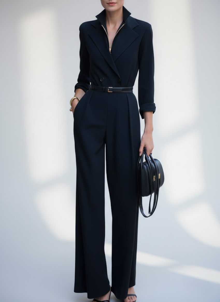 Mahaut | Slå-om-jumpsuit i blazerlook