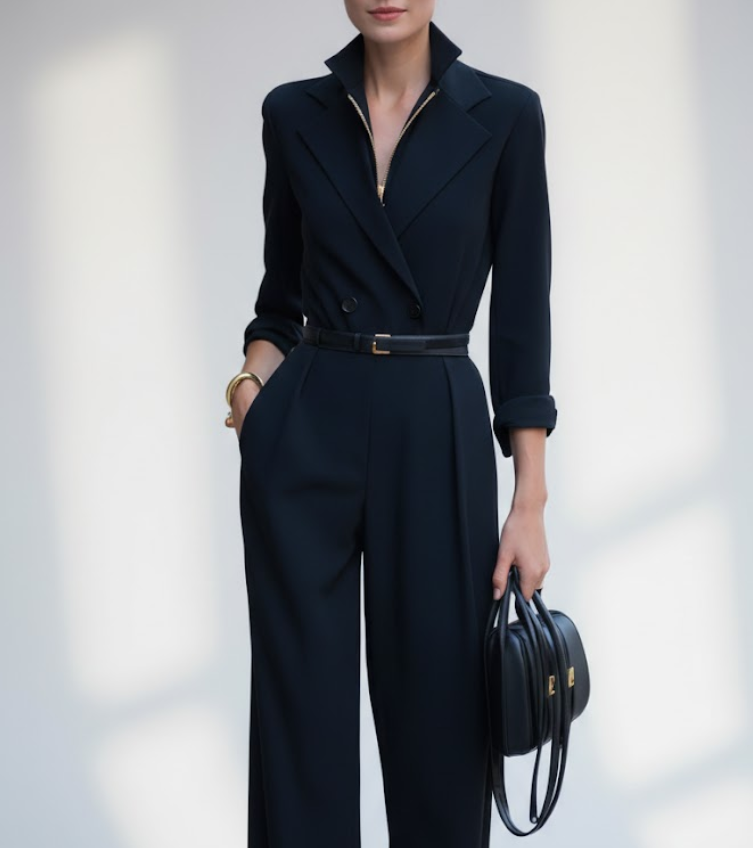 Mahaut | Slå-om-jumpsuit i blazerlook