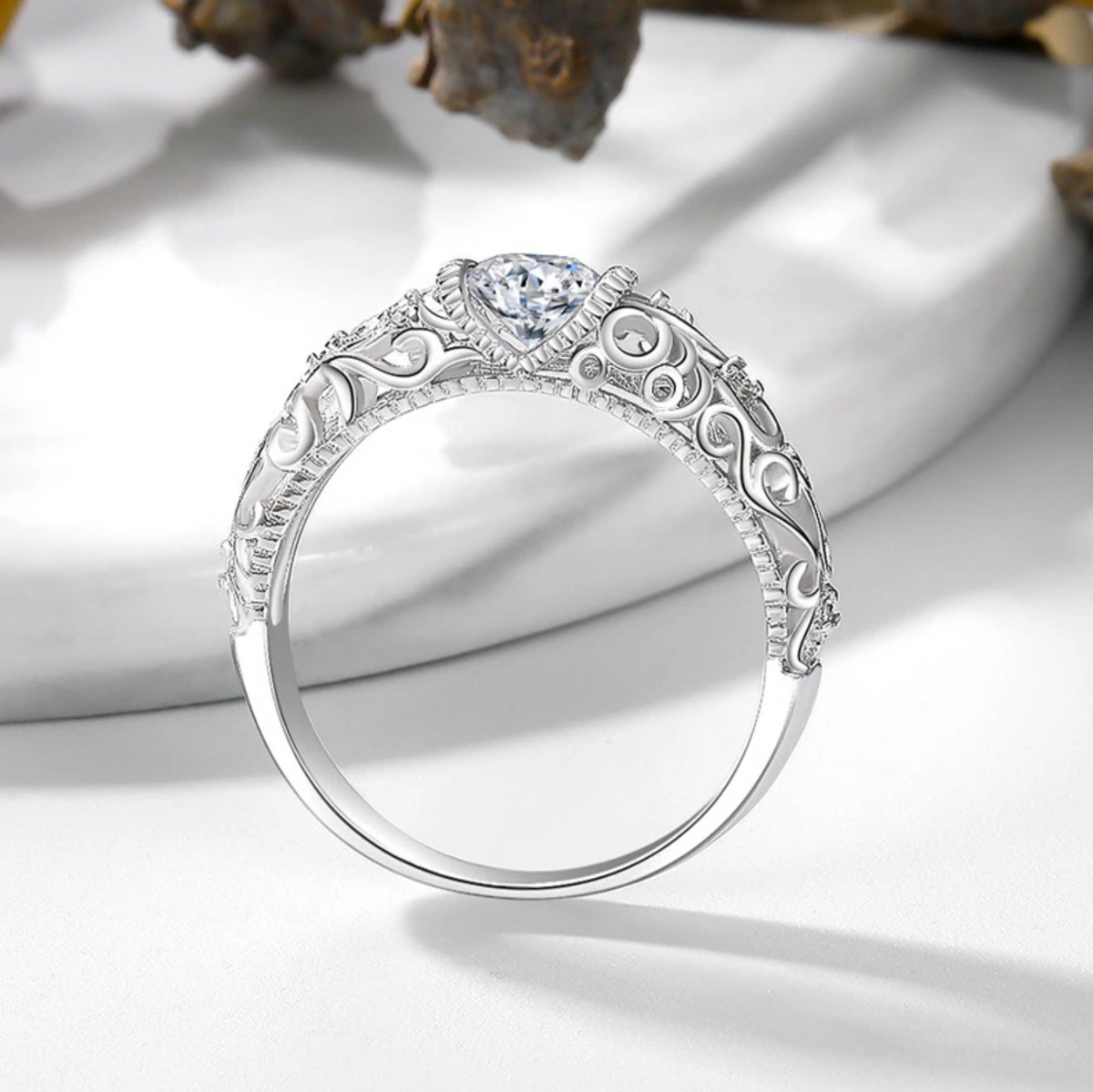 Léandra | Ring med funklende kubisk zirkonia