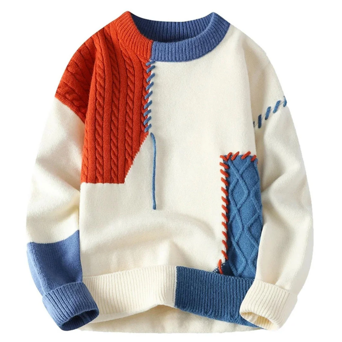 Auguste | Patchwork-pullover