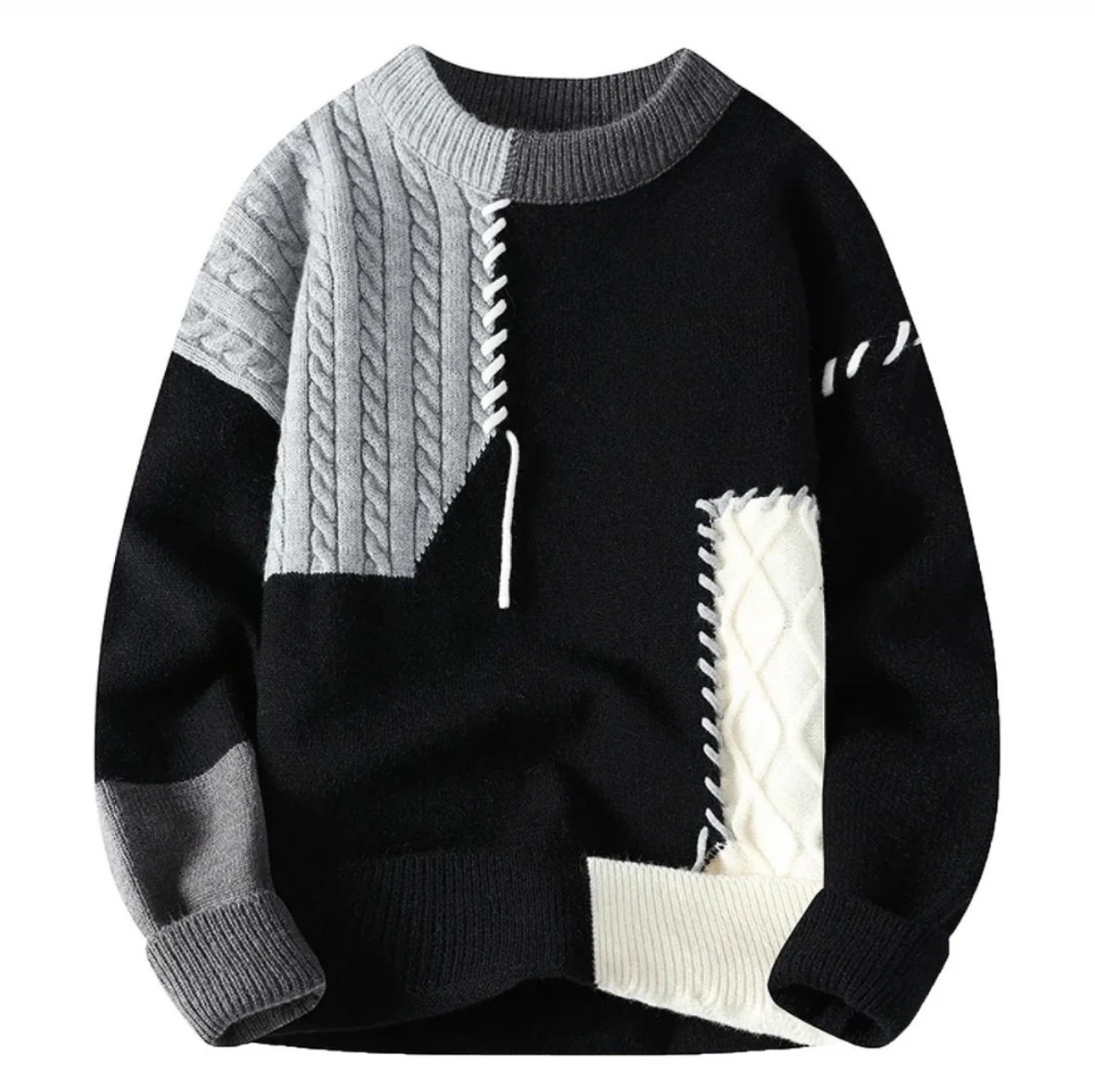 Auguste | Patchwork-pullover