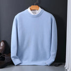 Valère | Rundhalset sweater med kashmirlook