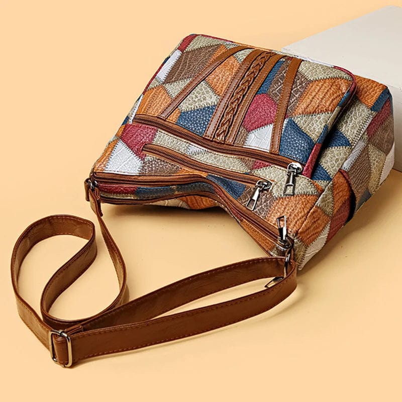 Dalia | Patchworktaske med hanke
