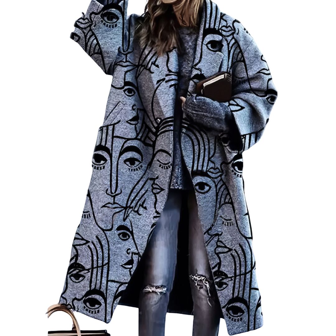 Natalia | Coconfrakke med print