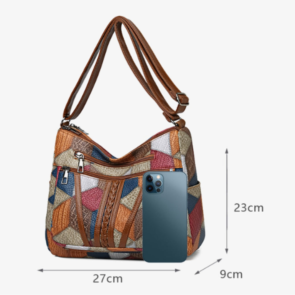 Dalia | Patchworktaske med hanke