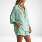 Ambroisine | Oversize skjorte og shorts