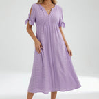 Corisande | Broderet bohemekjole