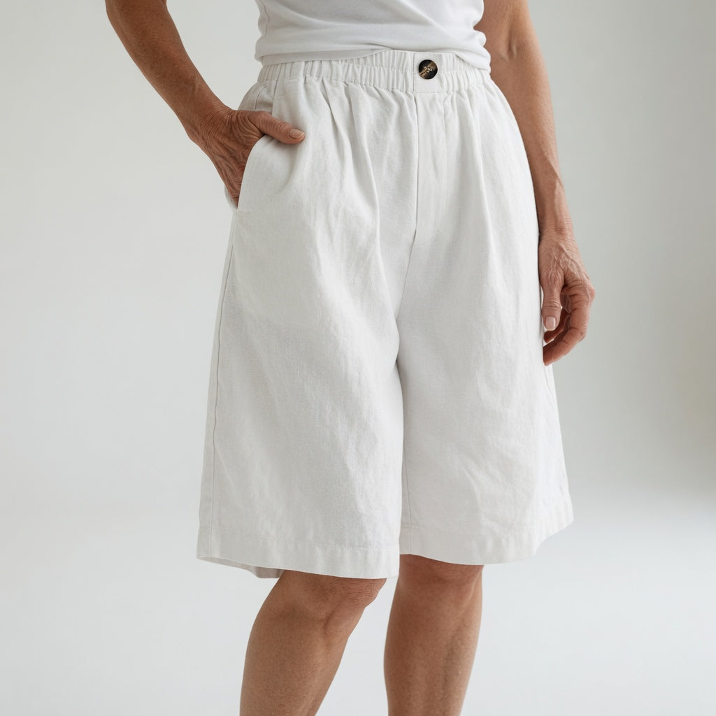 Yvette | Løse shorts med elastisk talje