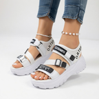 Ida | Sporty-chikke platformsandaler