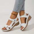 Annie | Farverige kilesandaler