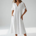 Corisande | Broderet bohemekjole