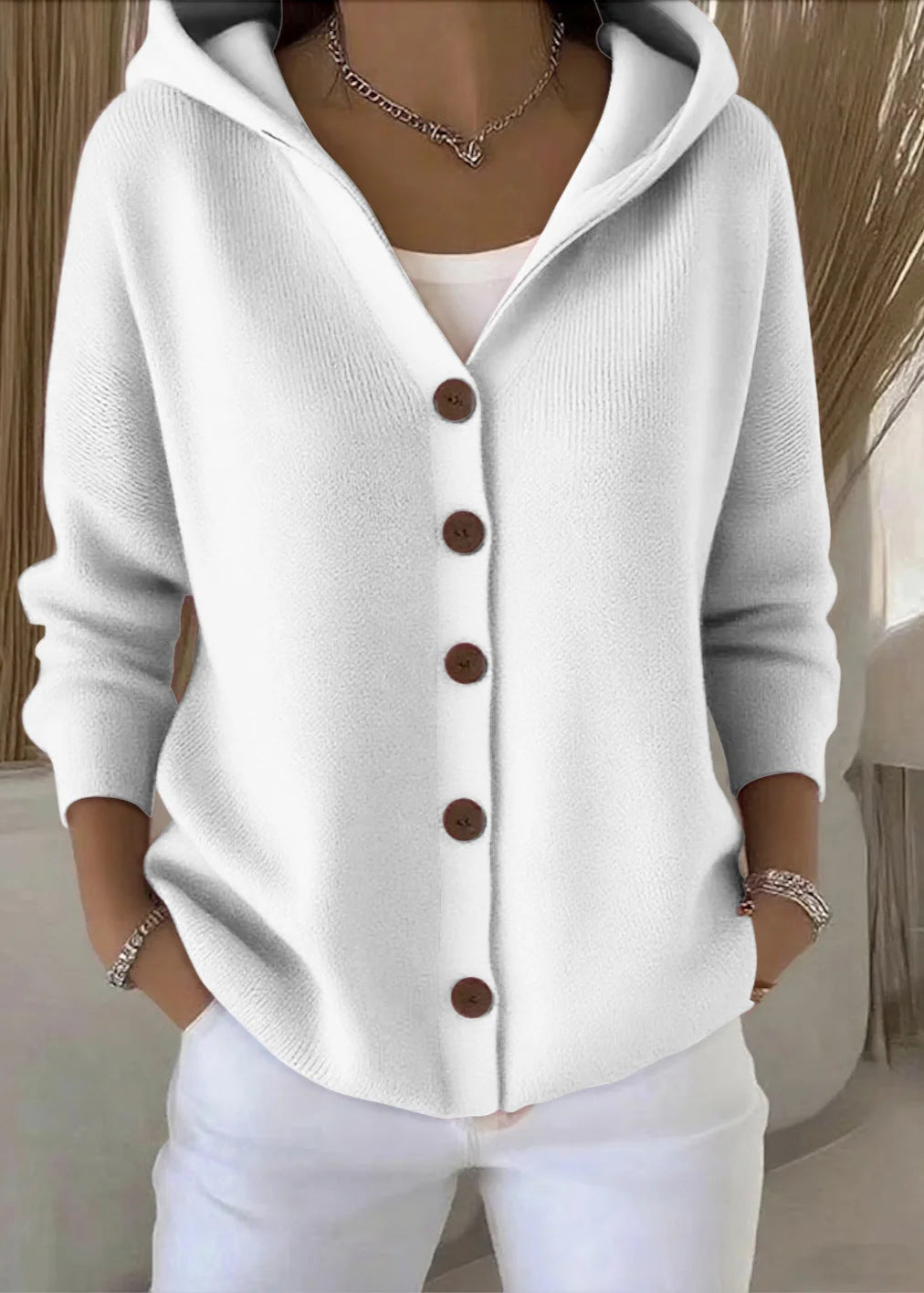 Zoé | Blød strikcardigan