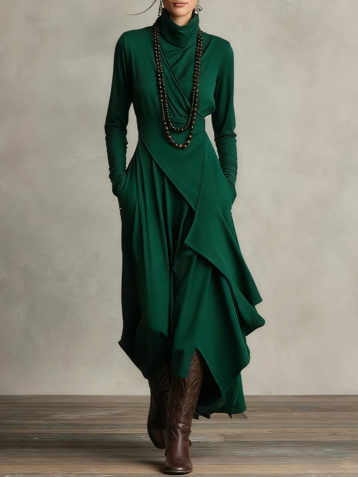 Anastasie | Flagrende bohemekjole