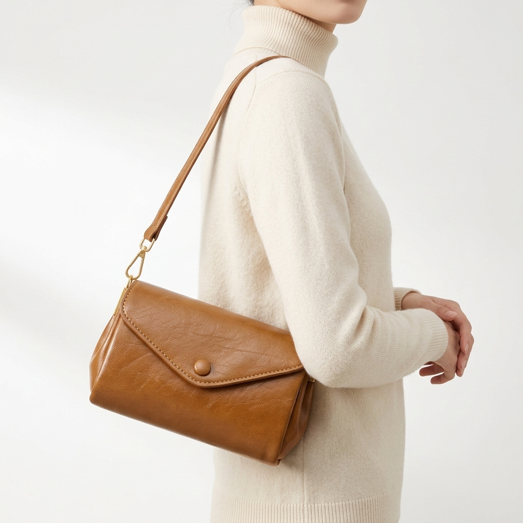 Bluette | Minimalistisk skuldertaske