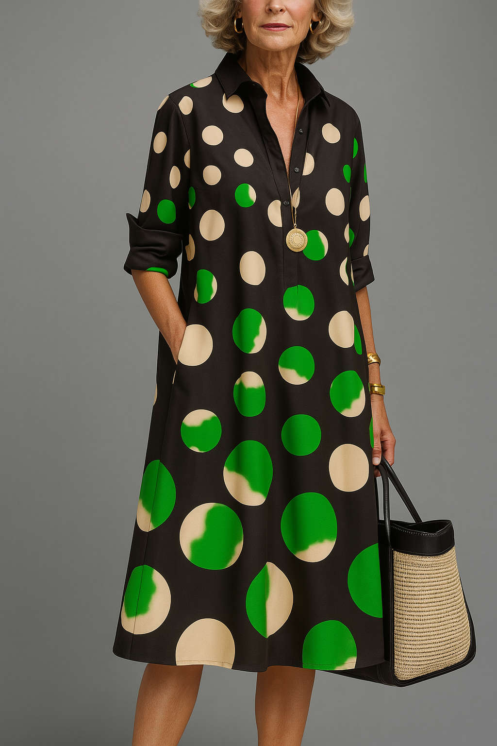 Naomi | Elegant midikjole