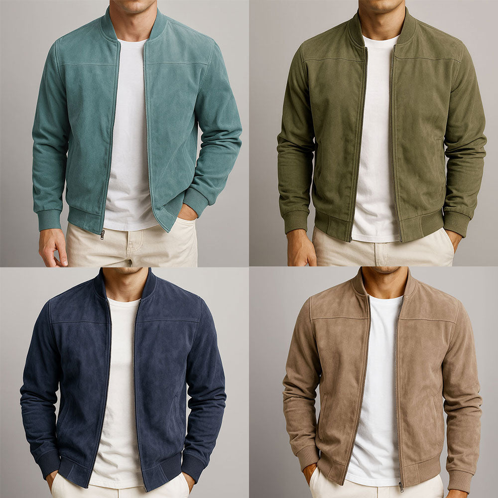 Étienne | Jakke med ruskindslook