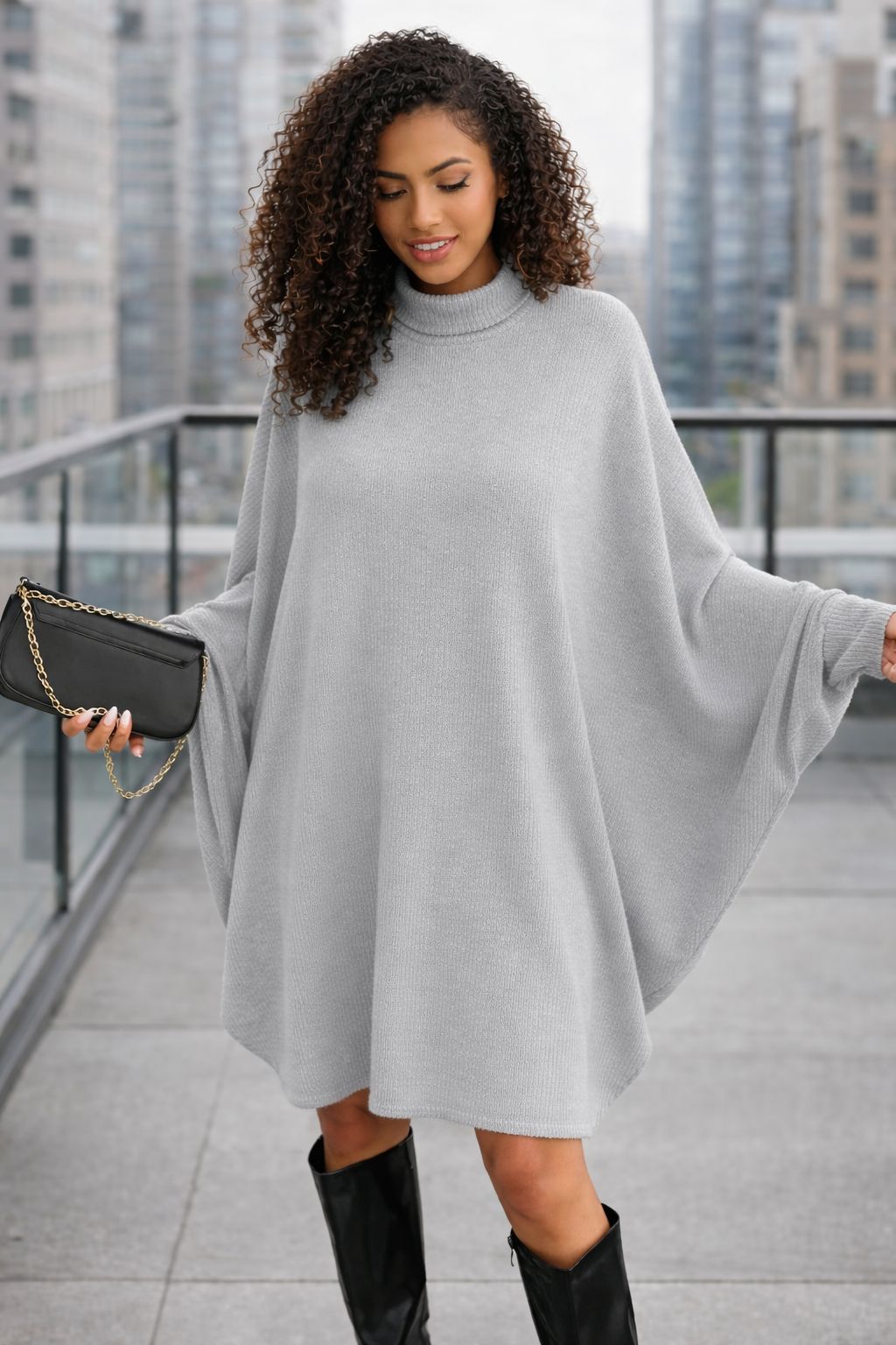 Béatrice | Blød sweater med flot fald