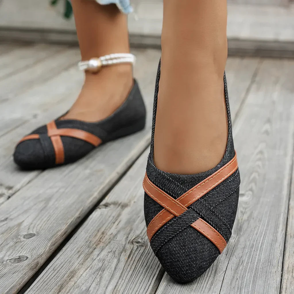 Ségolène | Bløde ballerinaer i stof