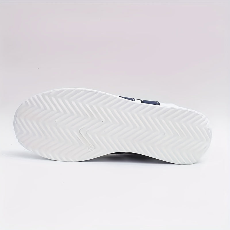 Lisa | Hvide sneakers med kontraststriber