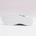 Lisa | Hvide sneakers med kontraststriber