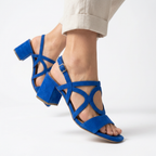 Hélia | Slingback-sandaler med blokhæl