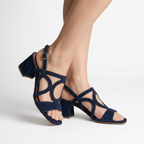 Hélia | Slingback-sandaler med blokhæl