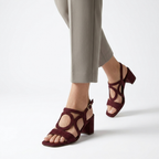 Hélia | Slingback-sandaler med blokhæl