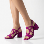 Hélia | Slingback-sandaler med blokhæl