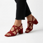 Hélia | Slingback-sandaler med blokhæl