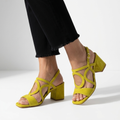 Hélia | Slingback-sandaler med blokhæl