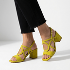 Hélia | Slingback-sandaler med blokhæl