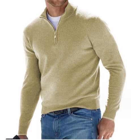 Yann | Sweatshirt med lynlås