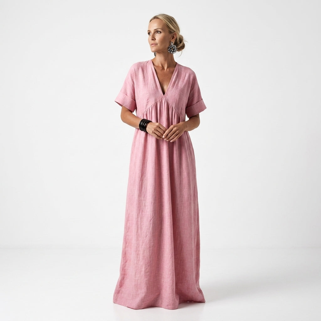 Amandina | Lang, flagrende kjole