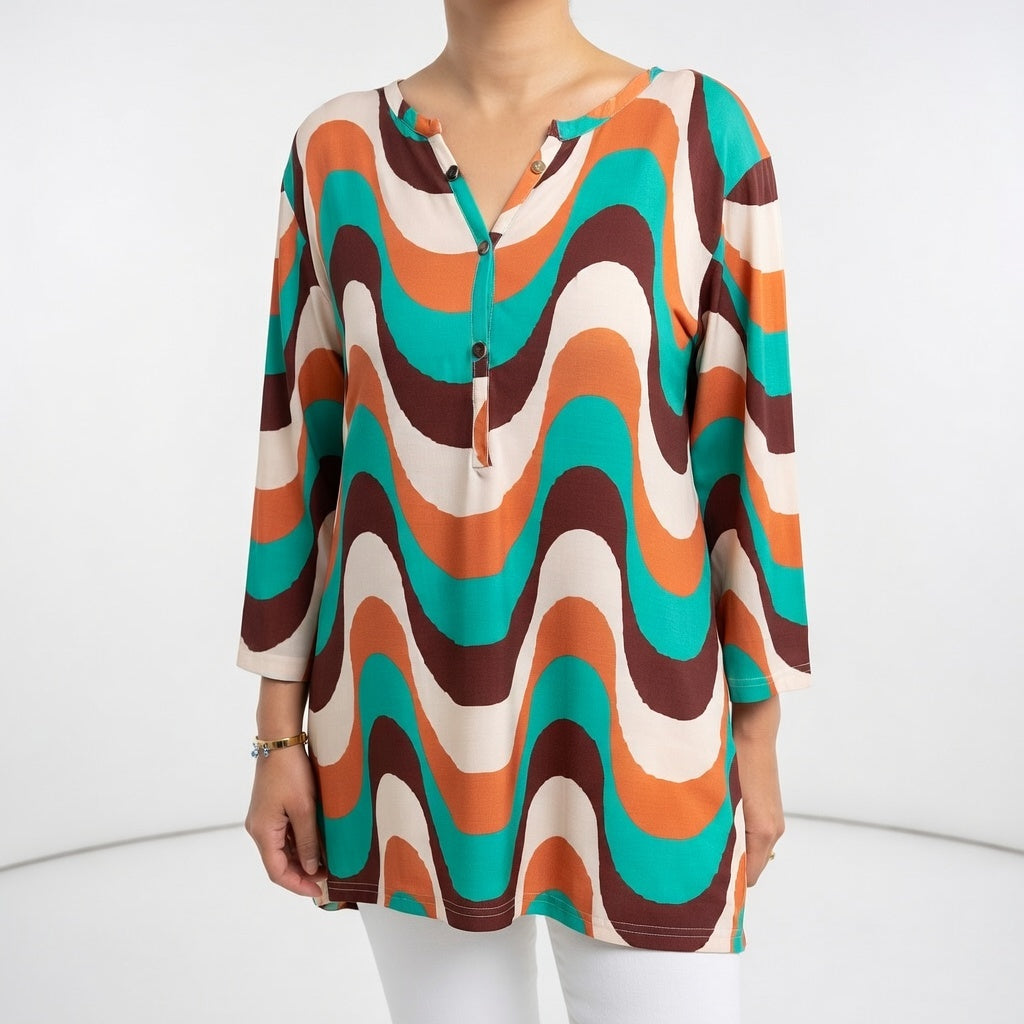 Émilienne | Sommerbluse med print