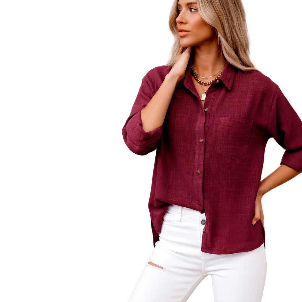 Romane | Tidløs bluse med rent design