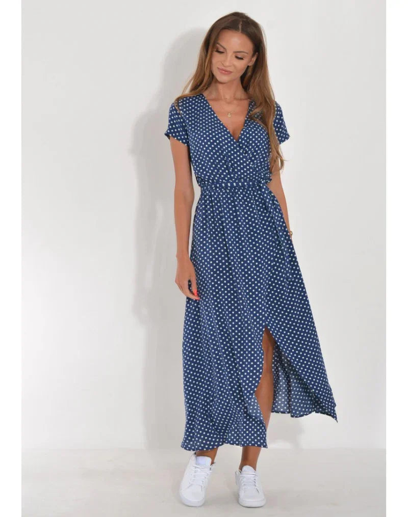 Catalina | Bohemekjole med print