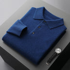 Perceval | Pullover med polokrave i kashmirlook