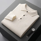Perceval | Pullover med polokrave i kashmirlook