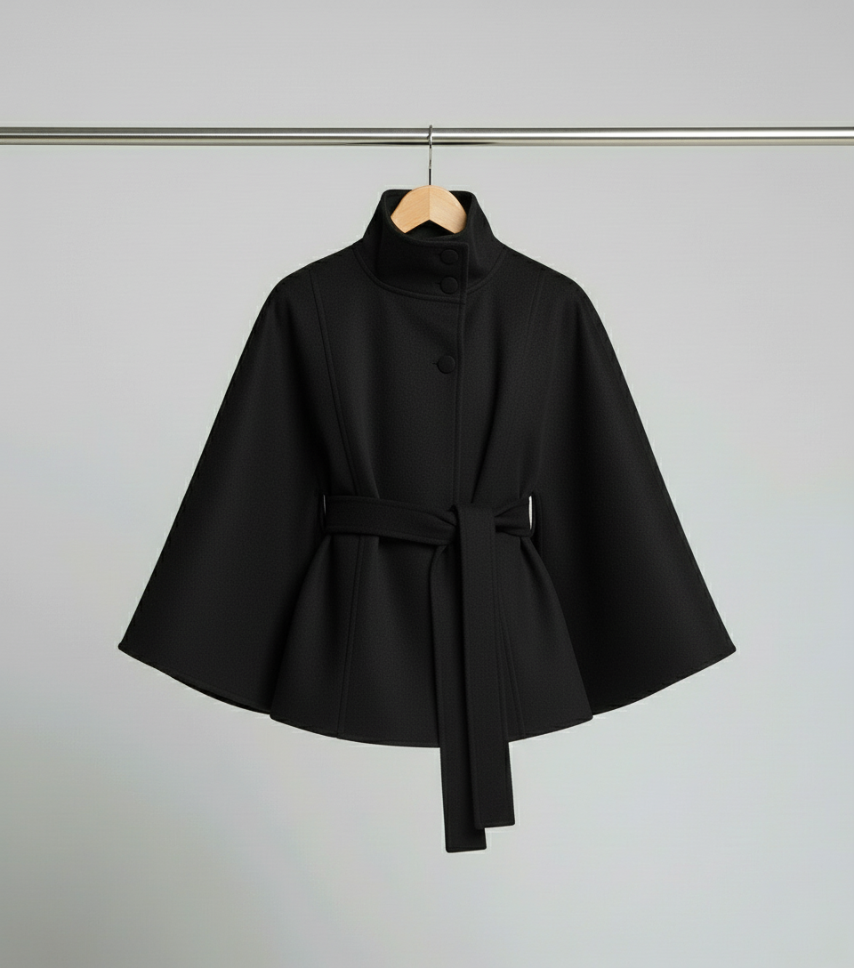 Capucine | Elegant kappefrakke med bælte