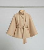 Capucine | Elegant kappefrakke med bælte