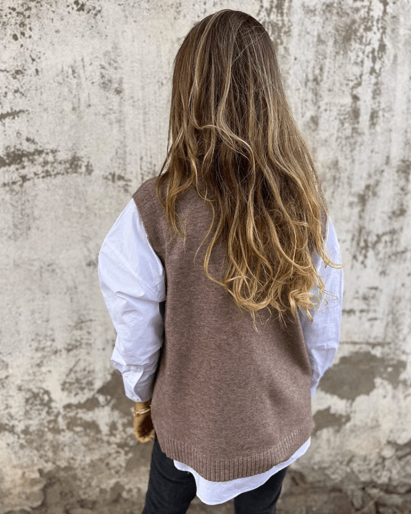 Maëline | Let cardigan med V-hals