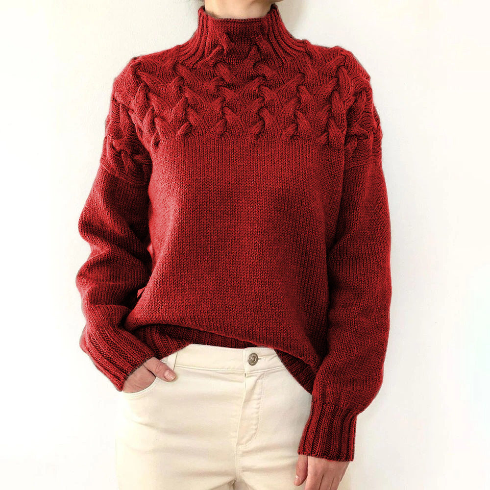 Éloïse | Blød rullekravesweater