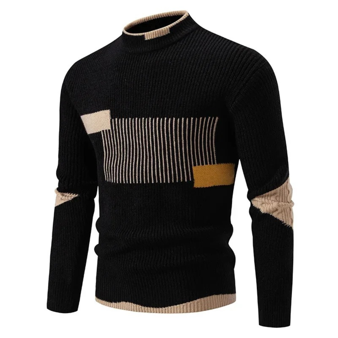 Bertrand | Pullover med geometrisk mønster