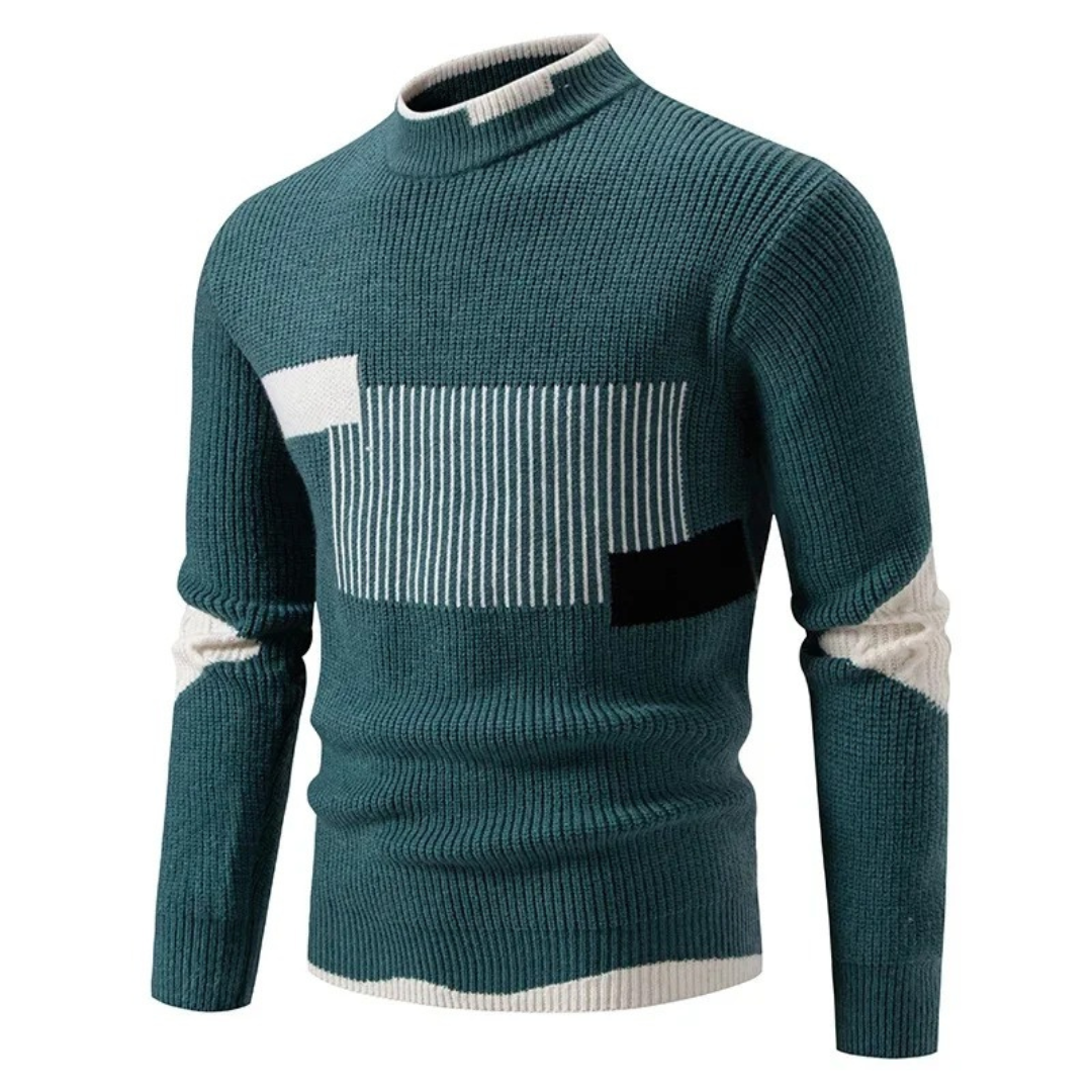 Bertrand | Pullover med geometrisk mønster