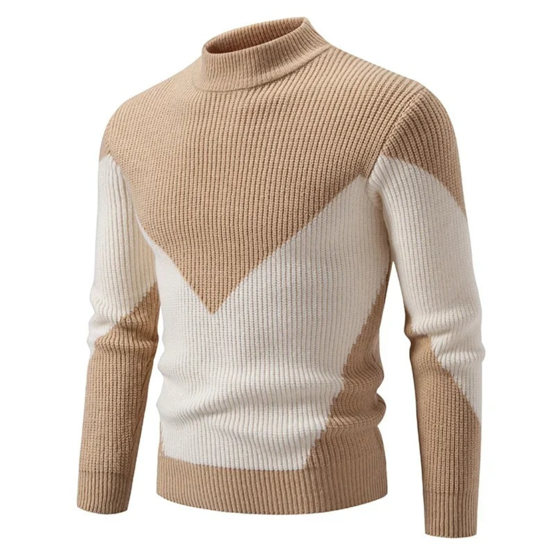Bertrand | Pullover med geometrisk mønster
