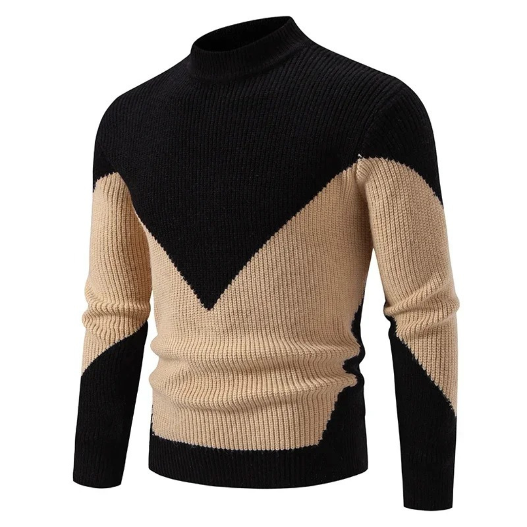 Bertrand | Pullover med geometrisk mønster