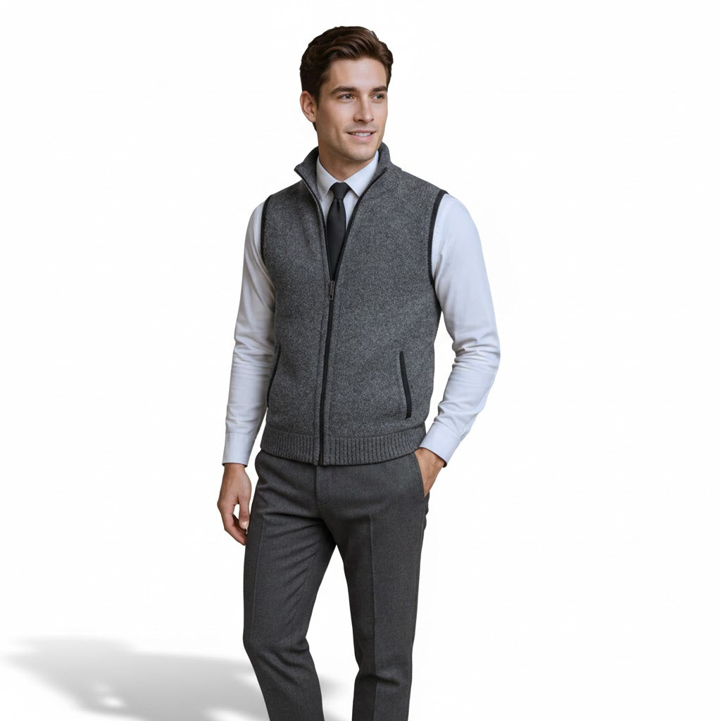 Jules | Cardigan med lynlås